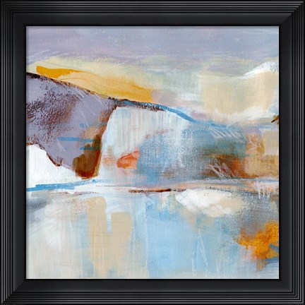 Framed Frosted Peaks II Print
