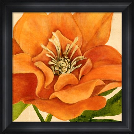 Framed Copper Petals II Print