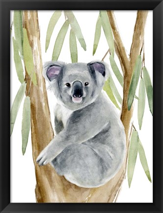 Framed Woodland Koala II Print