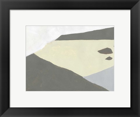 Framed Landscape Composition I Print