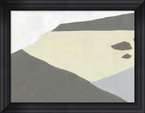 Framed Landscape Composition I Print