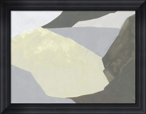 Framed Landscape Composition II Print