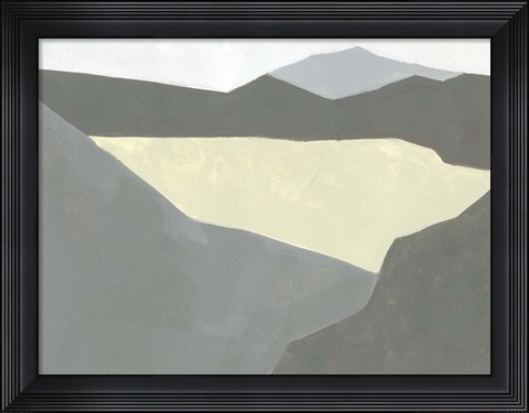 Framed Landscape Composition IV Print