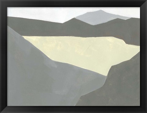 Framed Landscape Composition IV Print