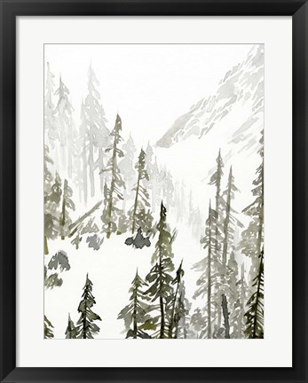 Framed Continental Divide II Print