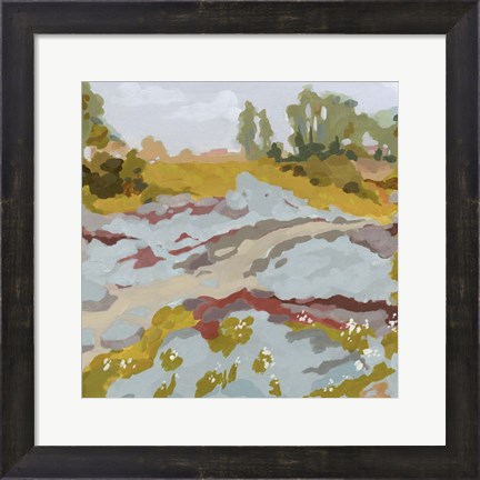 Framed Lowland River I Print
