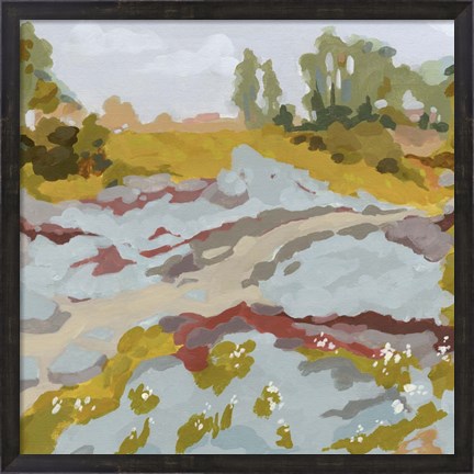 Framed Lowland River I Print