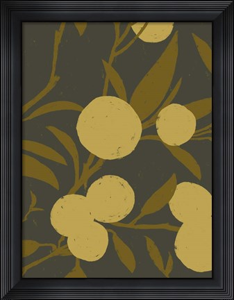 Framed Golden Satsuma II Print