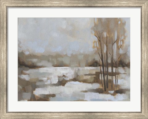 Framed Snowscape II Print