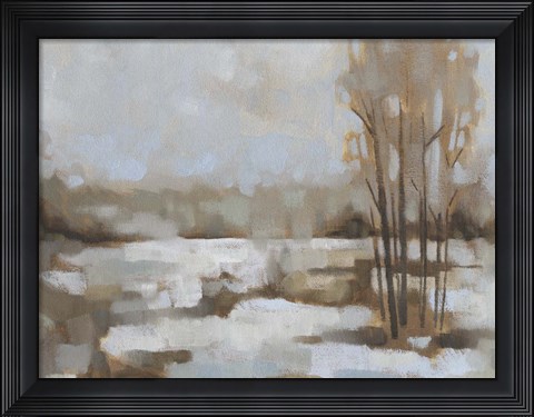 Framed Snowscape II Print
