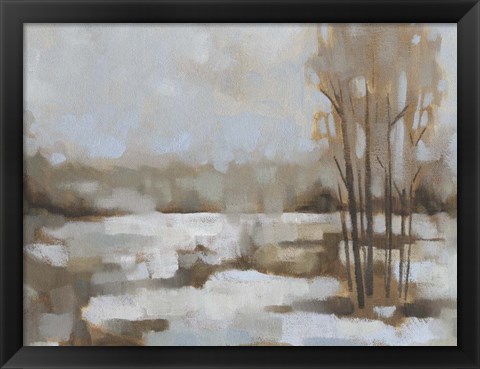 Framed Snowscape II Print