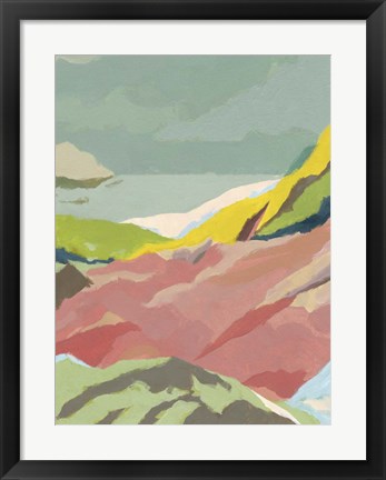 Framed Candy Coast II Print