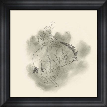 Framed Broc Buster I Print