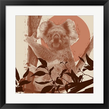 Framed Pop Art Koala II Print