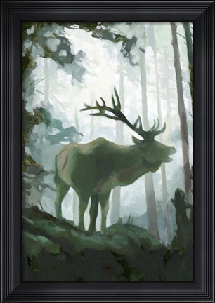 Framed Elemental Animals II Print