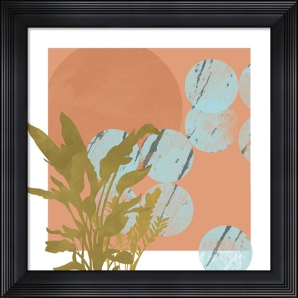 Framed Halftone Dots I Print