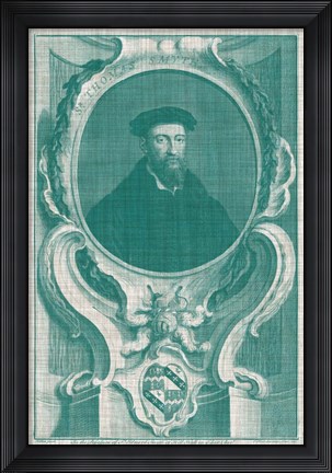 Framed Houbraken Pop VI Print
