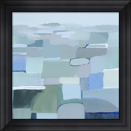 Framed Wave Crest Abstract II Print