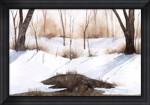 Framed Snowland III Print