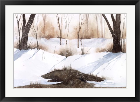 Framed Snowland III Print