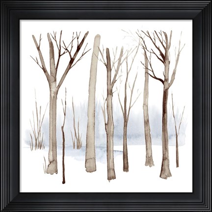Framed Cypress Sounds I Print