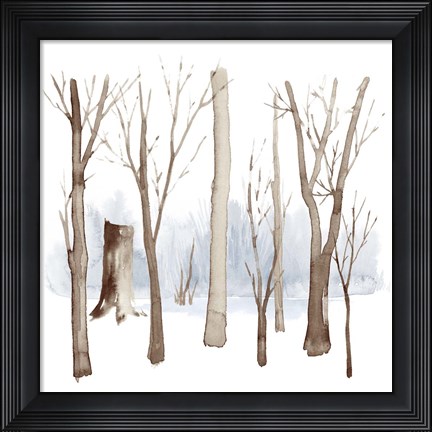 Framed Cypress Sounds II Print