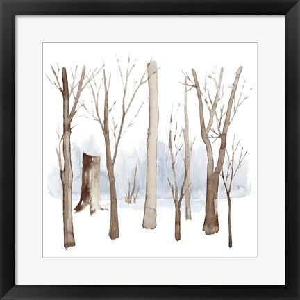 Framed Cypress Sounds II Print