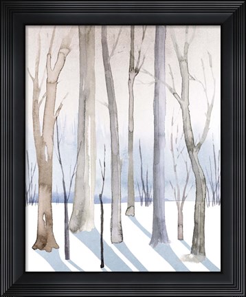 Framed Woodland Whisper I Print