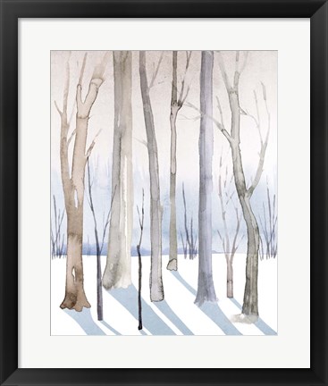 Framed Woodland Whisper I Print