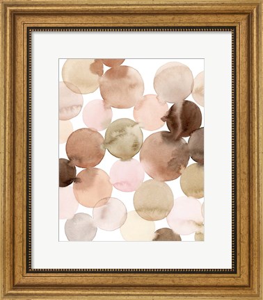 Framed Speckled Clay II Print