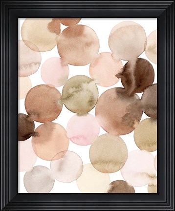 Framed Speckled Clay II Print