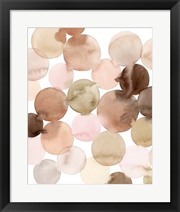 Framed Speckled Clay II Print