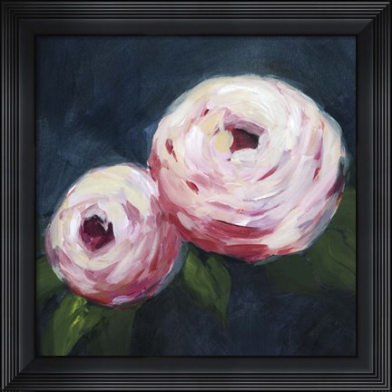 Framed Ethereal Blooms I Print