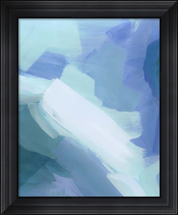 Framed Lapis Pools II Print