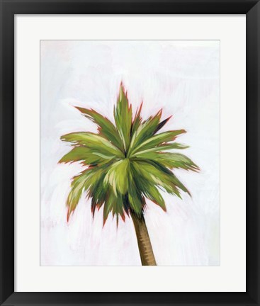 Framed Palm Glow I Print