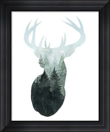 Framed Forest Majesty I Print