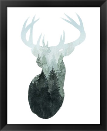 Framed Forest Majesty I Print