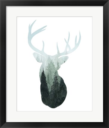 Framed Forest Majesty II Print