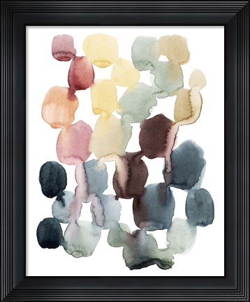 Framed Desert Stones II Print