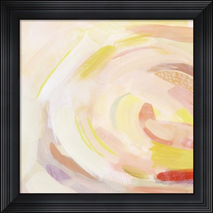 Framed Sunburst Blossom II Print