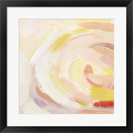 Framed Sunburst Blossom II Print