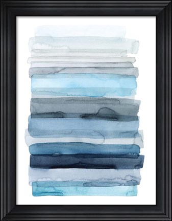 Framed Tide Drift I Print