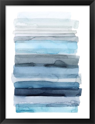 Framed Tide Drift I Print