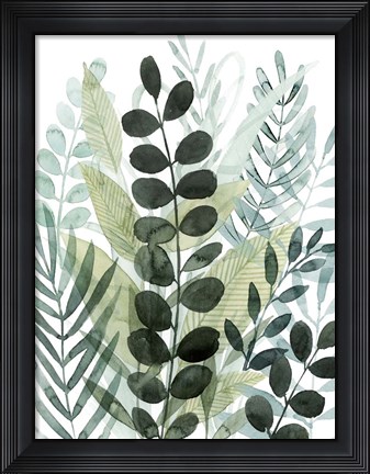 Framed Forest Forage I Print
