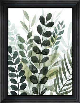 Framed Forest Forage II Print