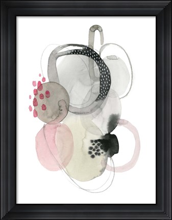 Framed Strawberry Punch I Print