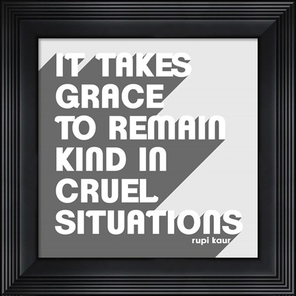 Framed Let Go I Print