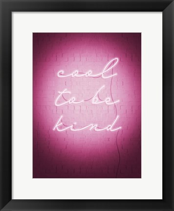 Framed Sweet Neon I Print