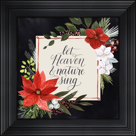 Framed Heaven &amp; Nature III Print