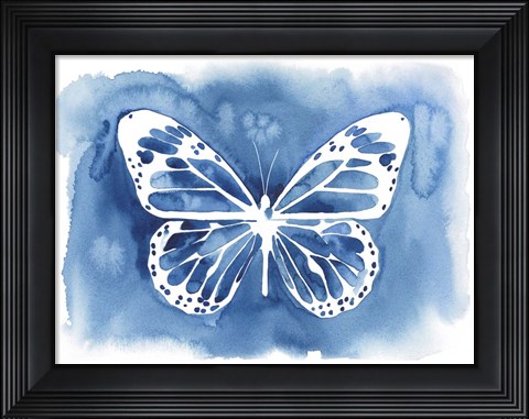 Framed Butterfly Inkling II Print